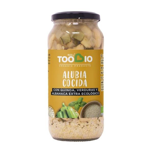 Alubias Con Quinoa,Verduras Y Albahaca 660g